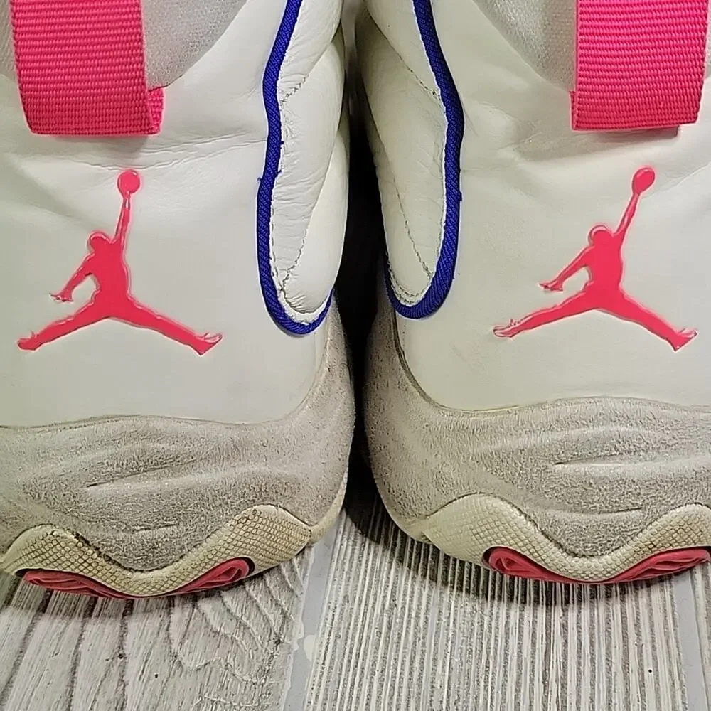 Nike Air Jordan Pro Strong Racer Pink Athletic Sneakers Mens Size 9.5